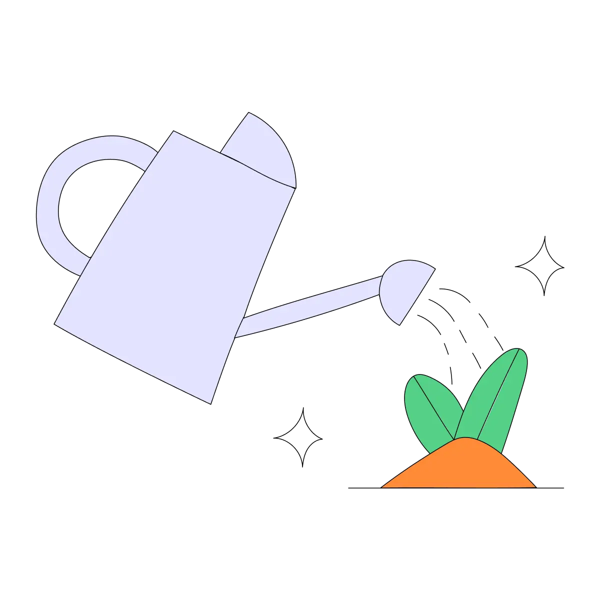 illustration d la croissance long terme